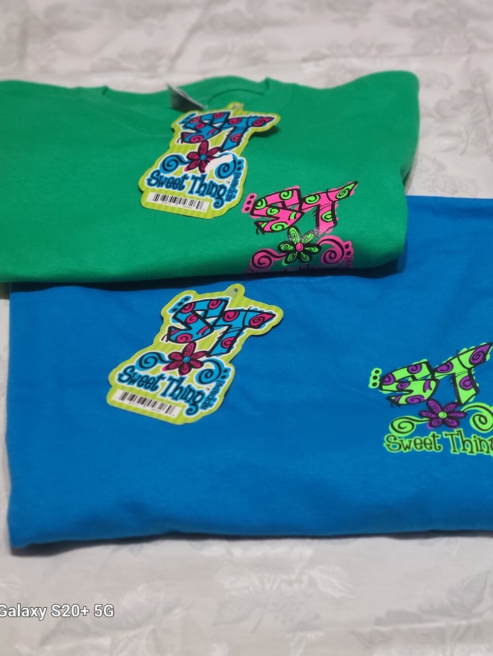 Lot Of 2 Womens Sweet Things Apparel Short Sleeve T-shirts Size Medium- New